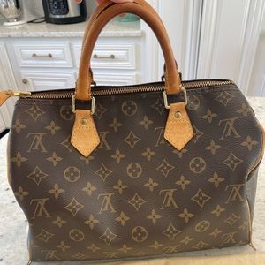 Authentic Louis Vuitton Speedy 30 Monogram